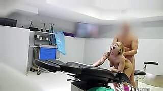 doctor plays with his nipples and he cums