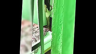 girl masterbating while spying on couple having sex